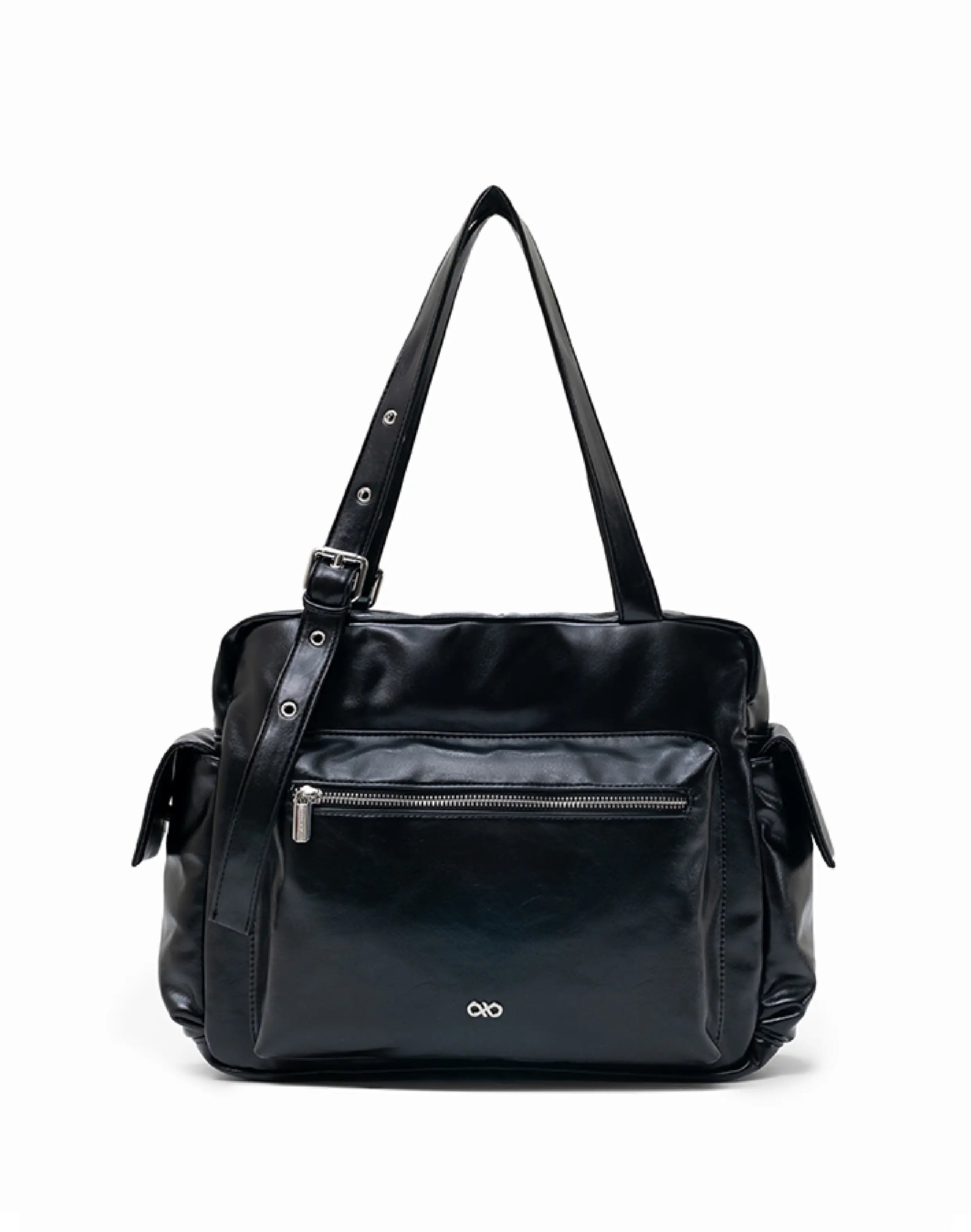 EVERYDAY CITY TOTE BAG IN PANTHER BLACK