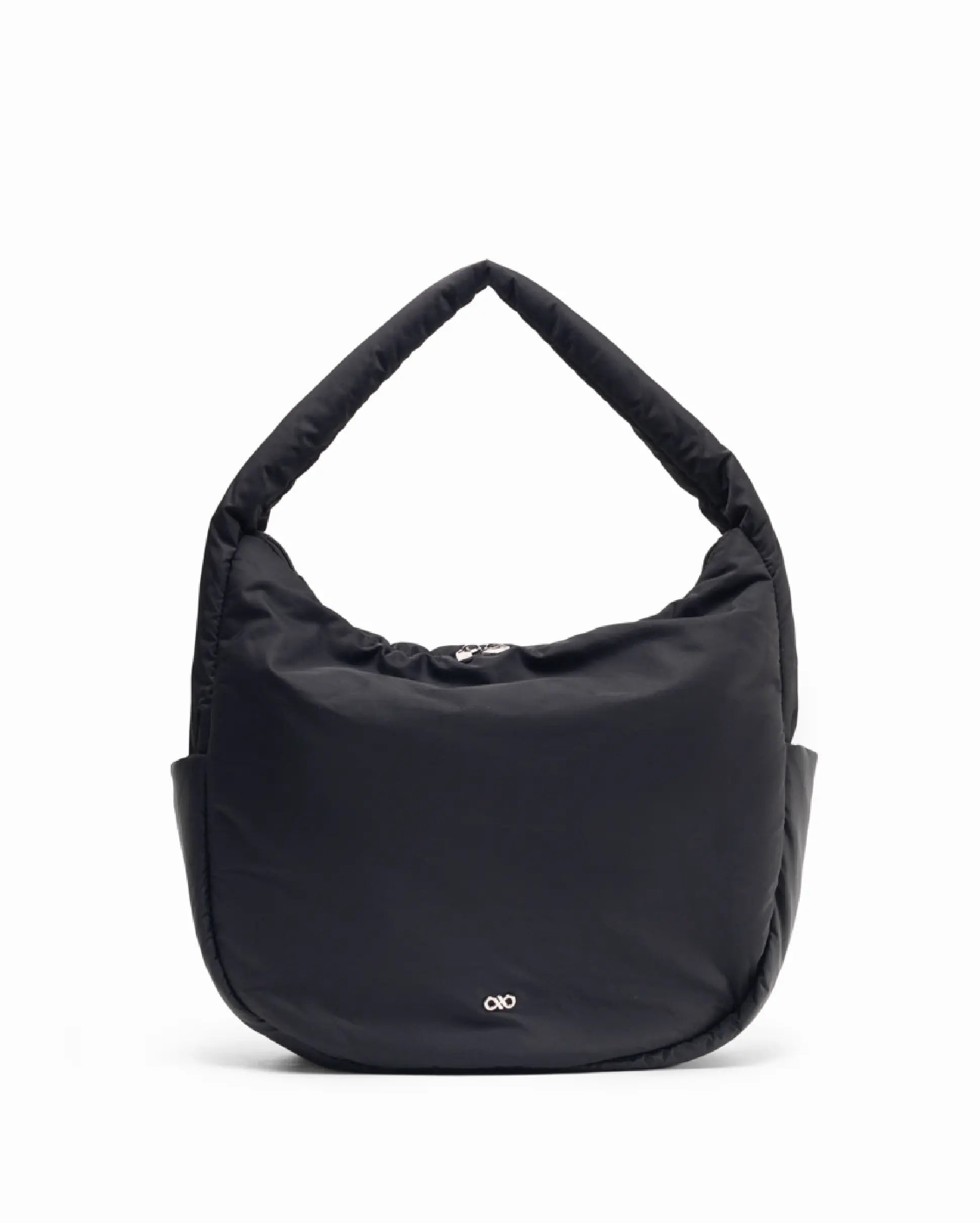 POSH SLOUCHY HOBO IN JET BLACK The Sophia Label